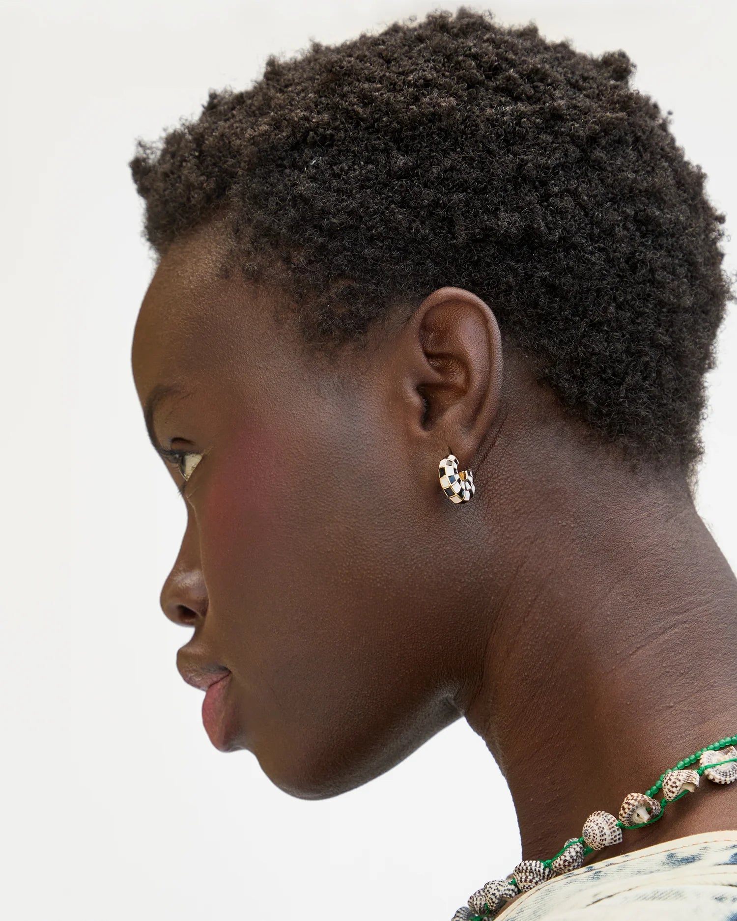 ピアス [Clare V.]Le Hoop Pave Earrings Clare V. Le Hoop Pave Earrings | Shopbop
