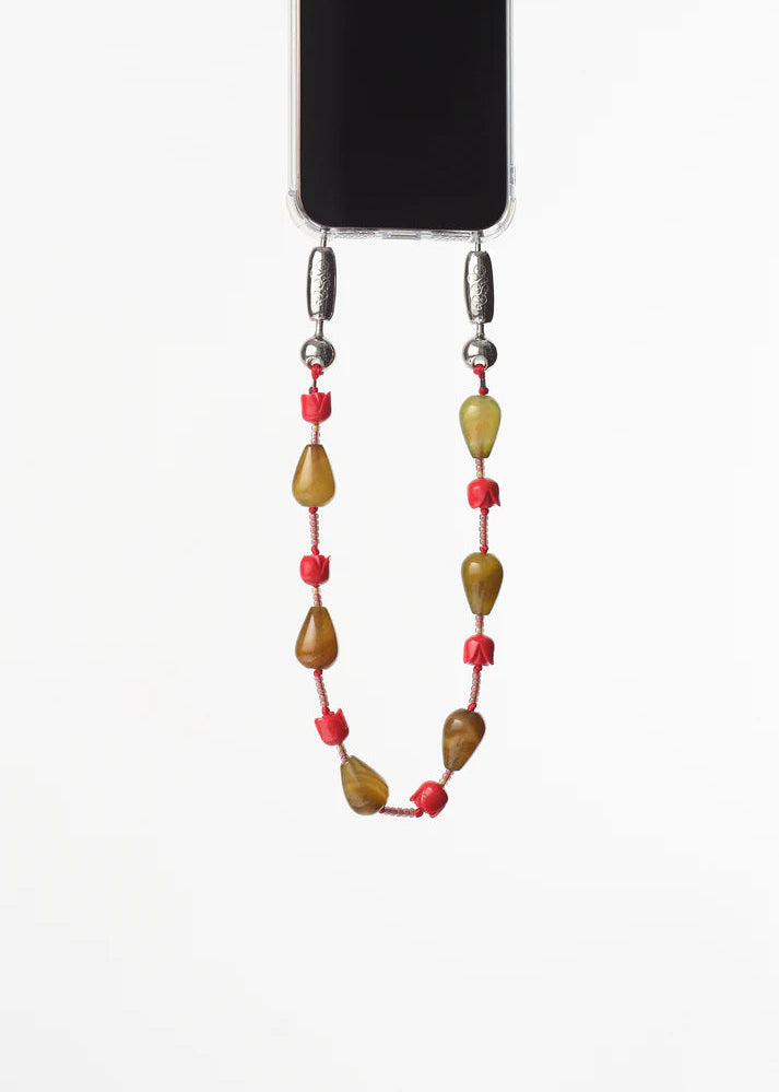 OSSA NEW YORK RED ROSE WRISTLET