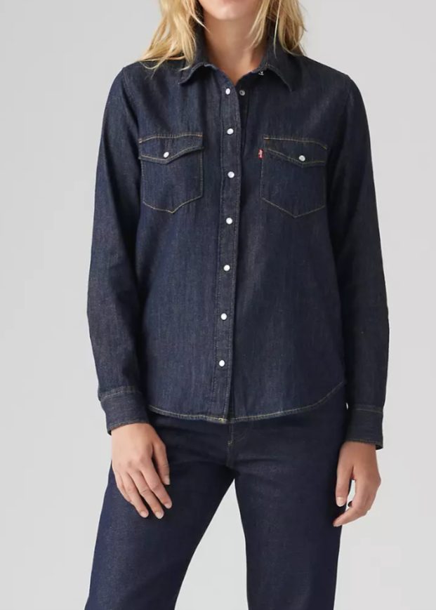 ICONIC WESTERN DENIM BUTTON DOWN