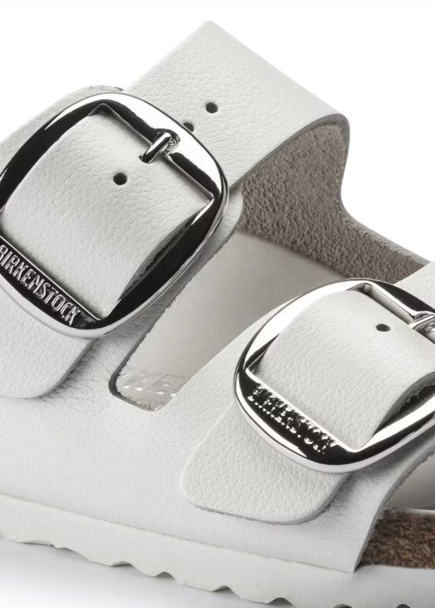 BIRKENSTOCK WOMEN'S ARIZONA PEBBLED LEATHER BIG BUCKLE SANDAL