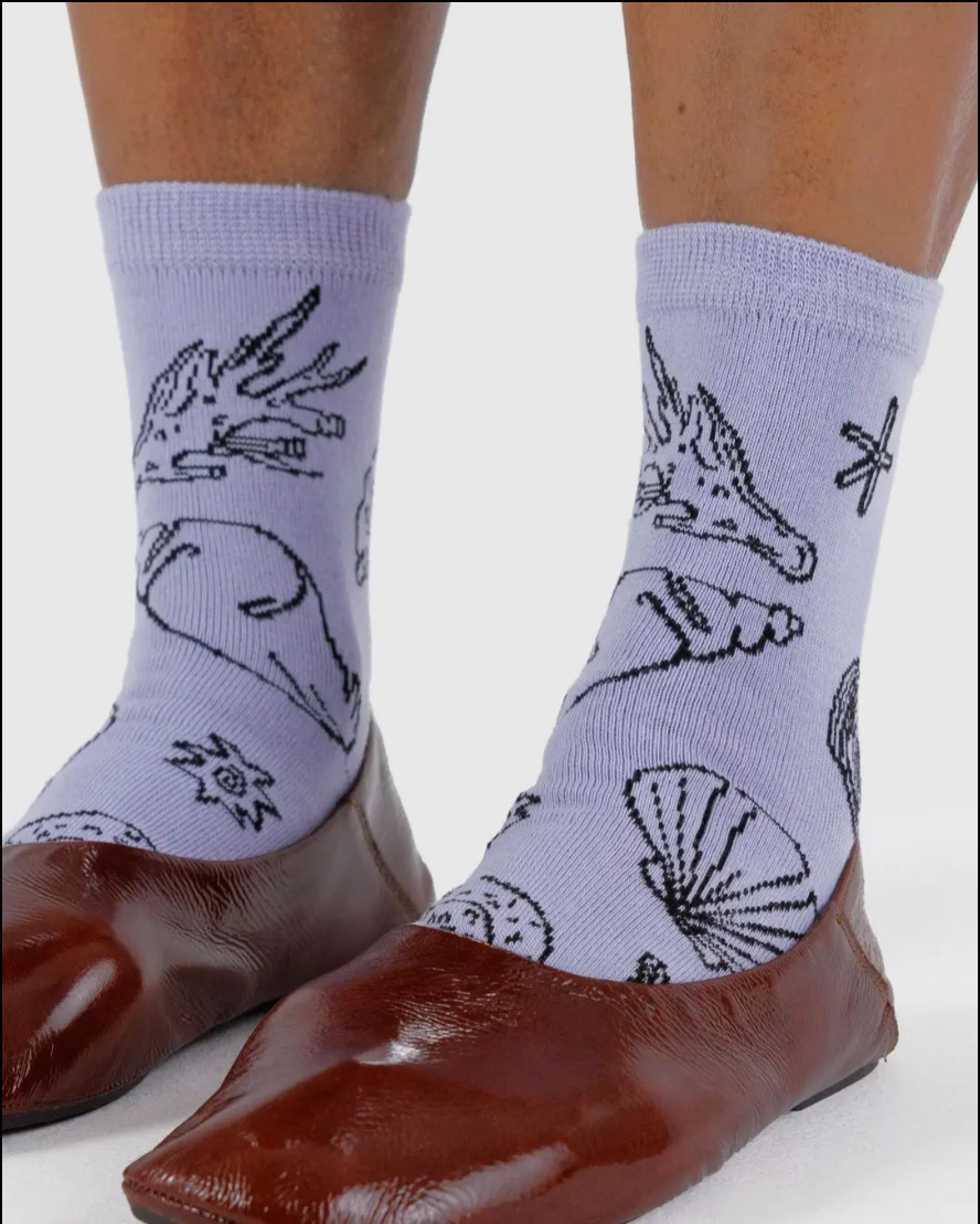BAGGU CREW SOCKS (SALE COLOR)
