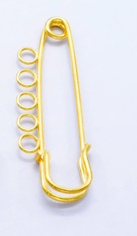 GOLD CHARM PIN #5 | FIVE HOOKS – Interwoven