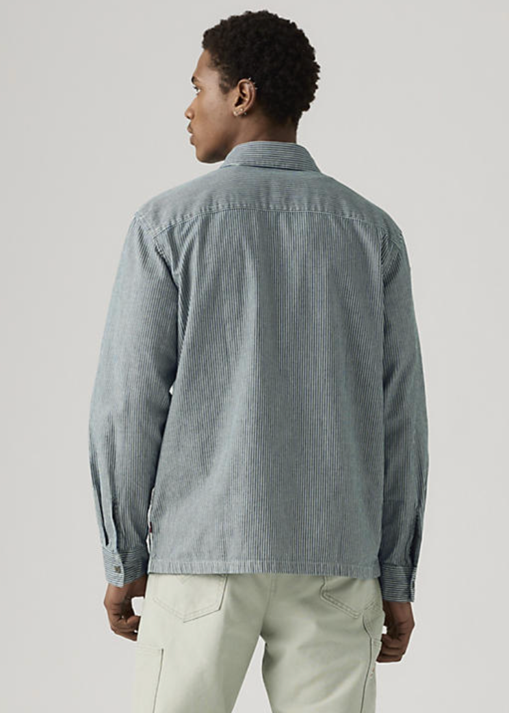 MEN'S RAILROAD WORKER BUTTON DOWN