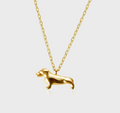 G.P. WEENIE DOG NECKLACE