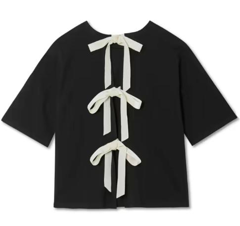 BOW-TIE-BACK TEE