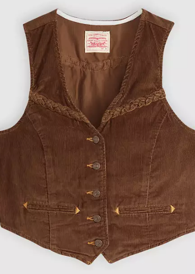 DOWN LOW CORD BRAIDED VEST