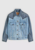 PIECED WESTERN TRUCKER JACKET