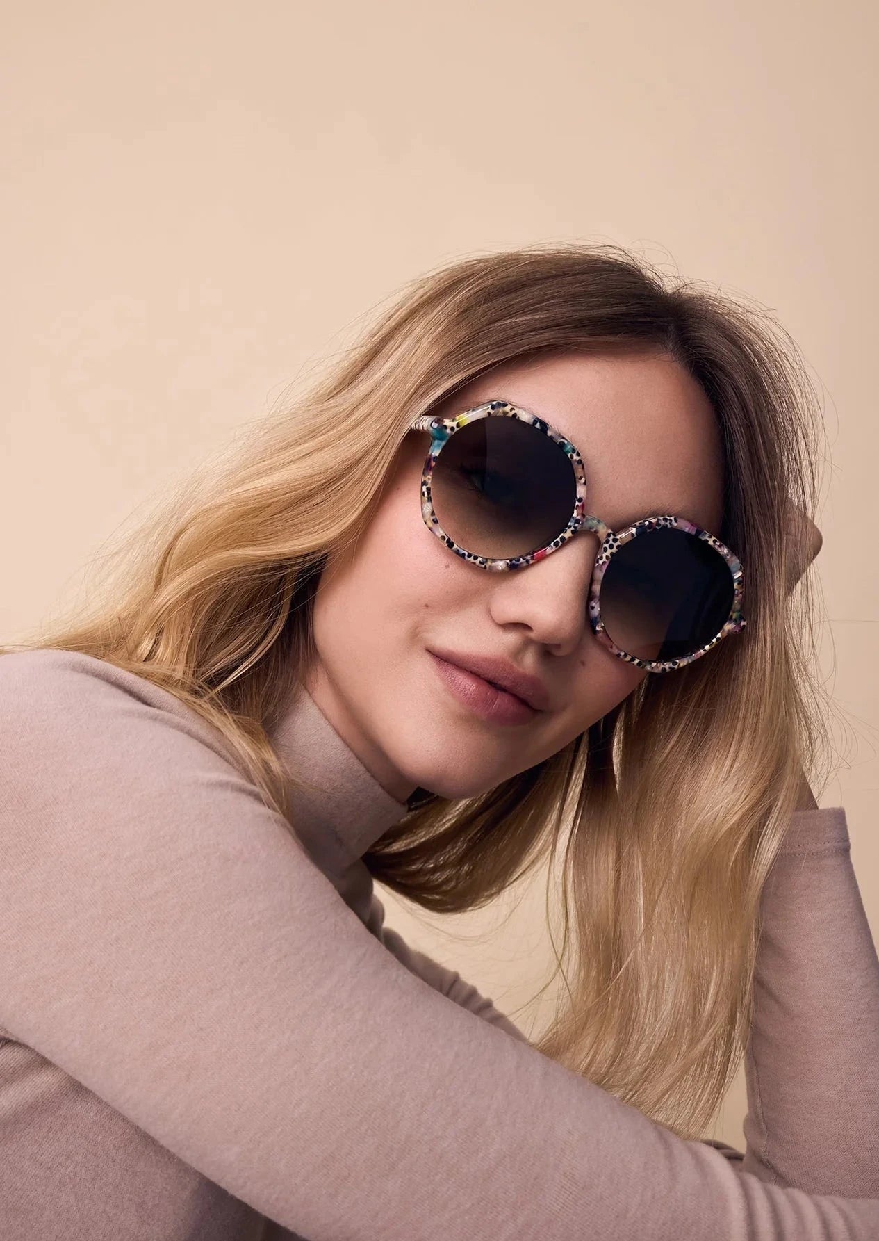 KREWE SOPHIA POPPY SUNGLASSES