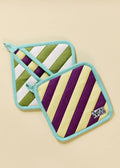 DUSEN DUSEN STRIPED POT HOLDERS