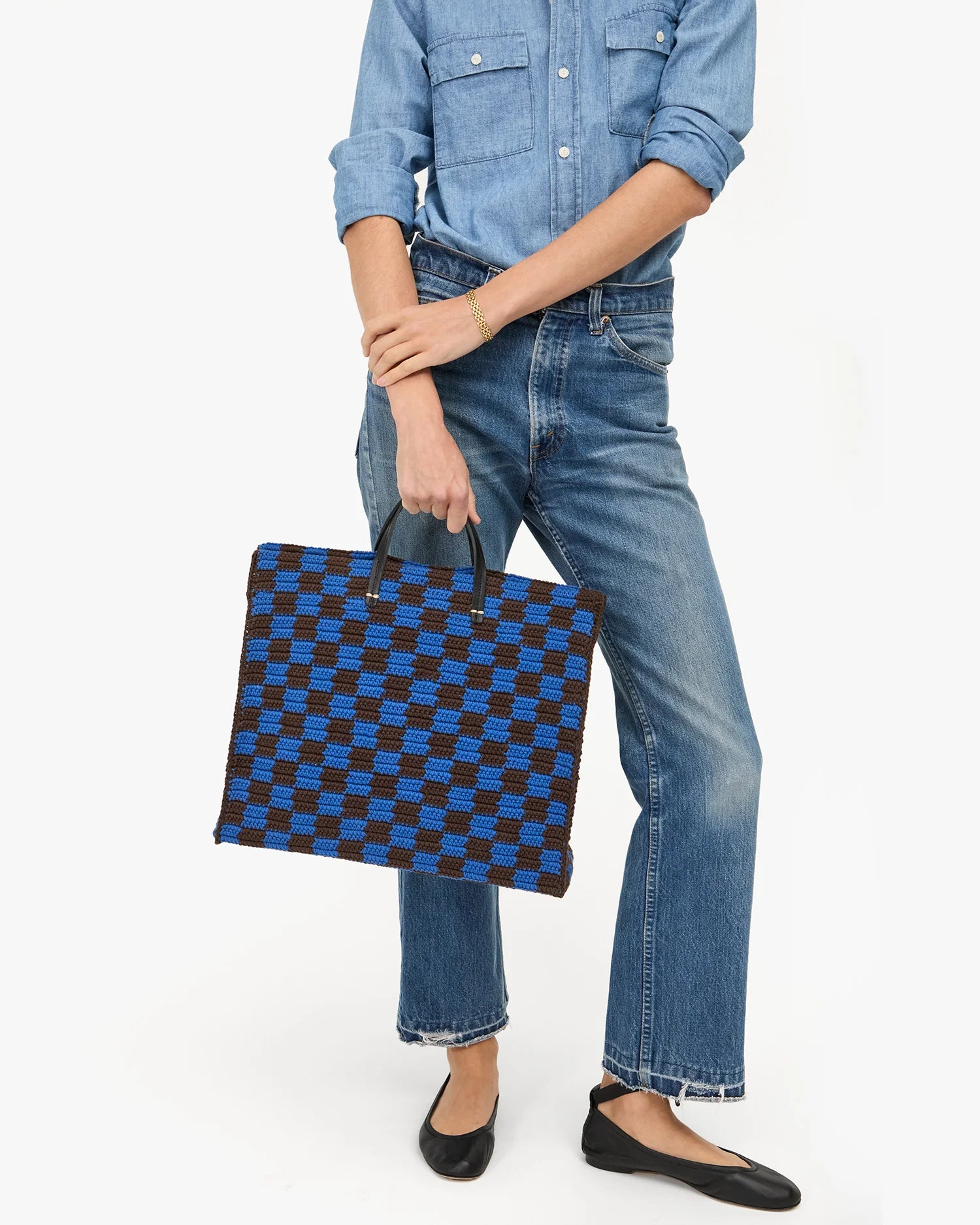CLARE V. SIMPLE SUMMER CROCHET TOTE