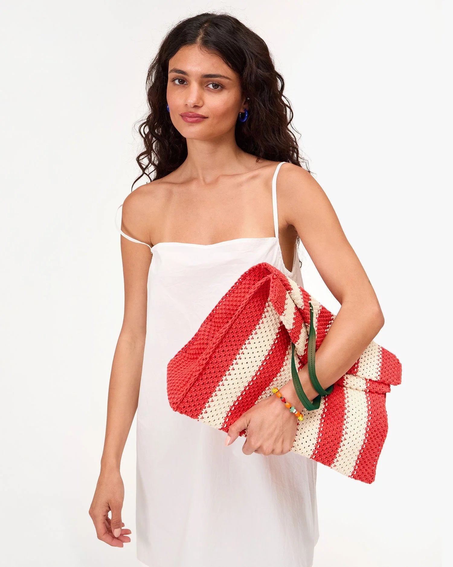CLARE V. SIMPLE SUMMER CROCHET TOTE