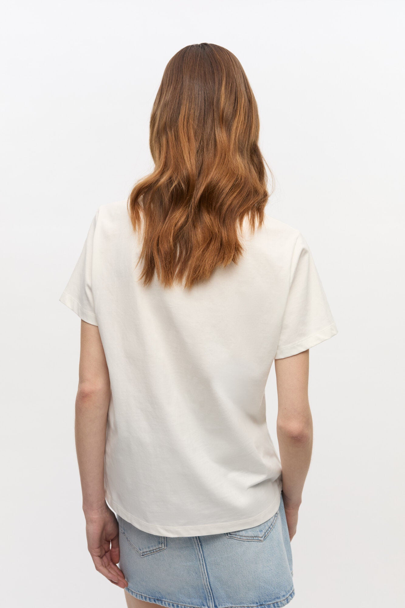GANNI COTTON JERSEY RELAXED T-SHIRT