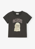 GANNI COTTON JERSEY BABY TEE