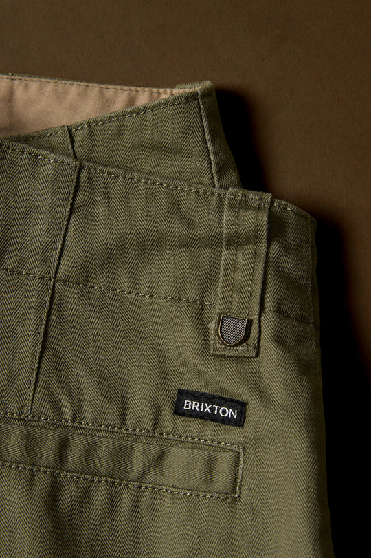 UTILITY HERRINGBONE TROUSER