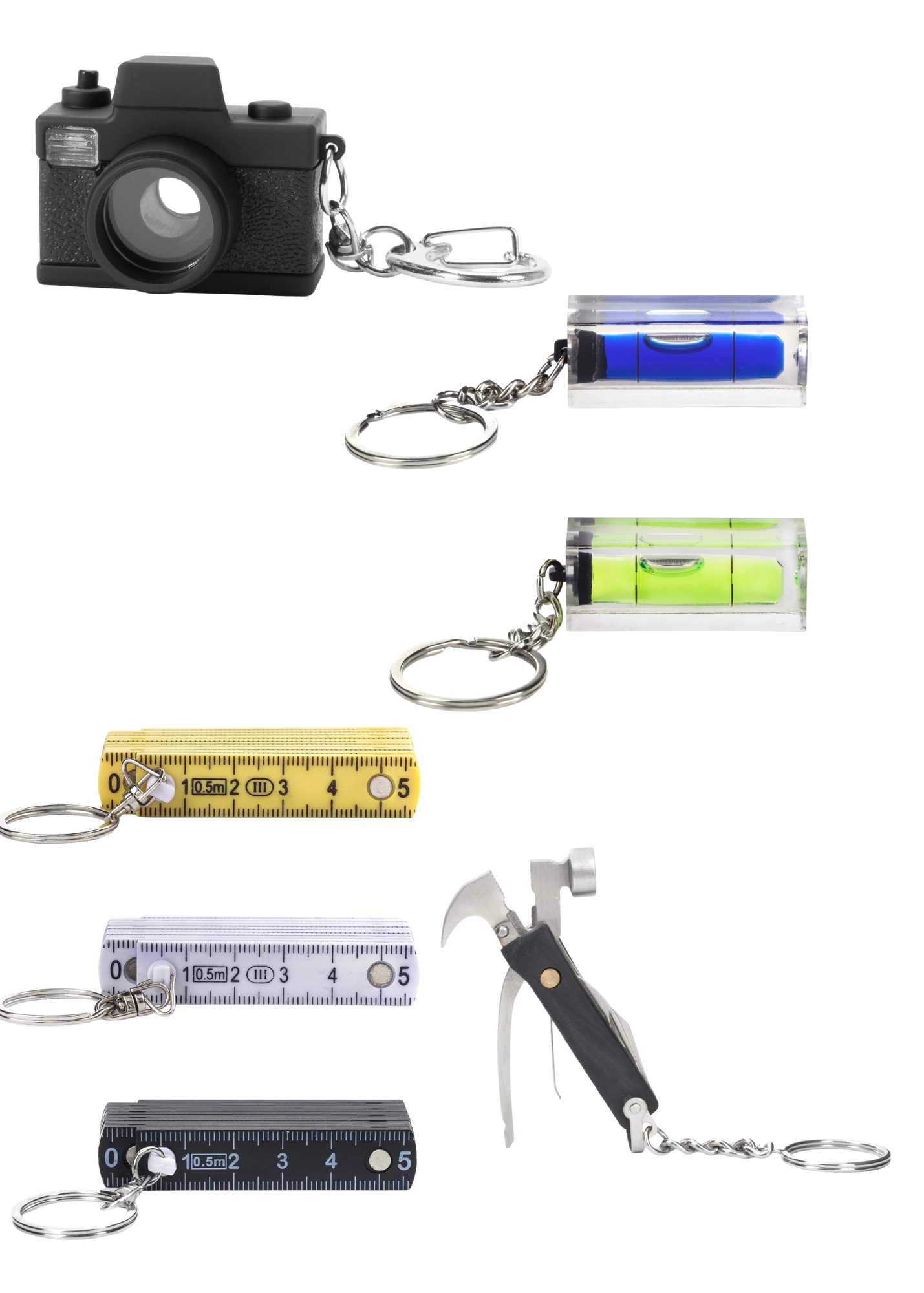 MINI TOOLS AND TECH KEYCHAIN GIFTS