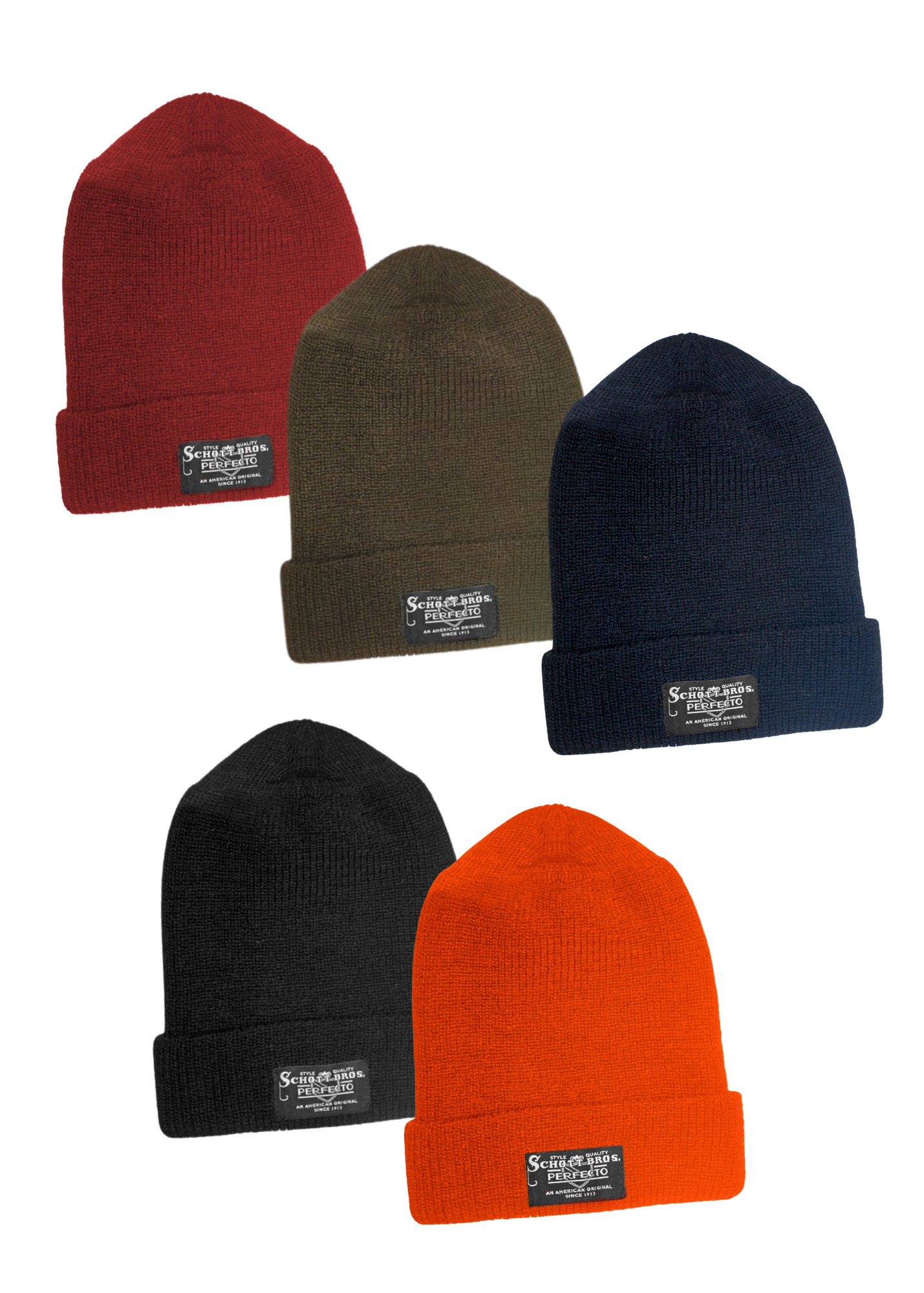 SCHOTT MILITARY WATCHCAP BEANIE