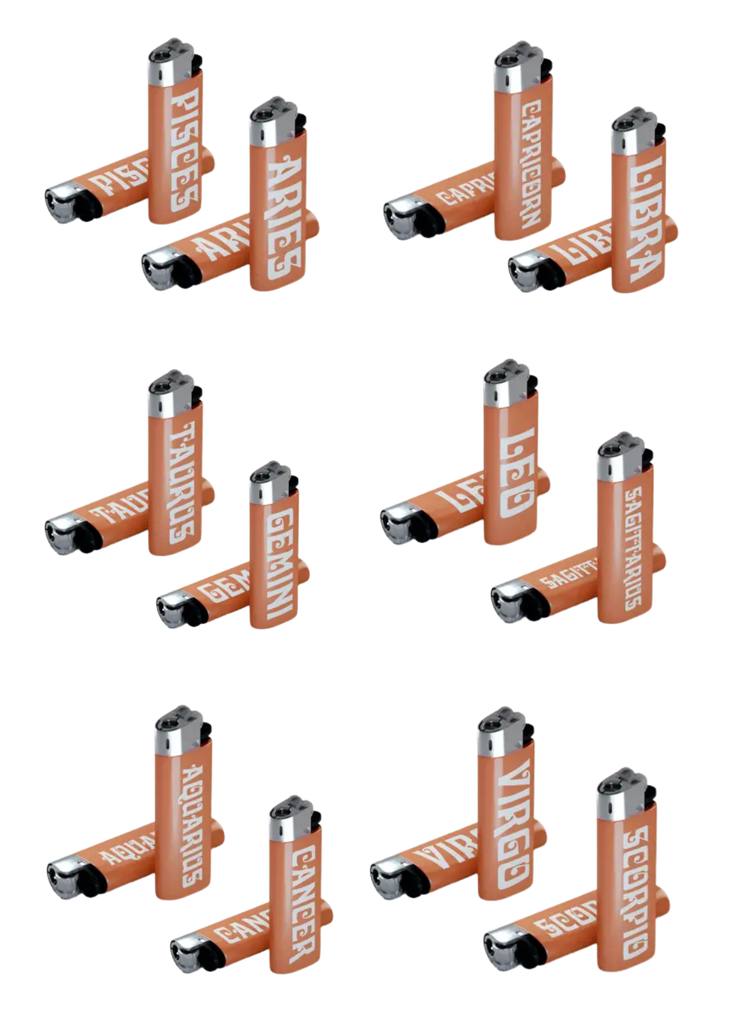 ZODIAC ART LIGHTER COLLECTION – Interwoven