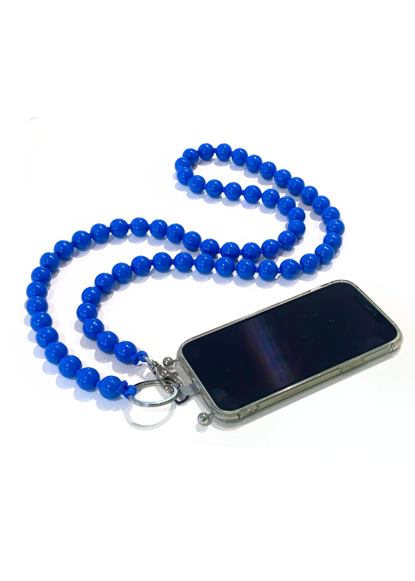 INA SEIFART BIG BEADED PHONE NECKLACE AND ADAPTER