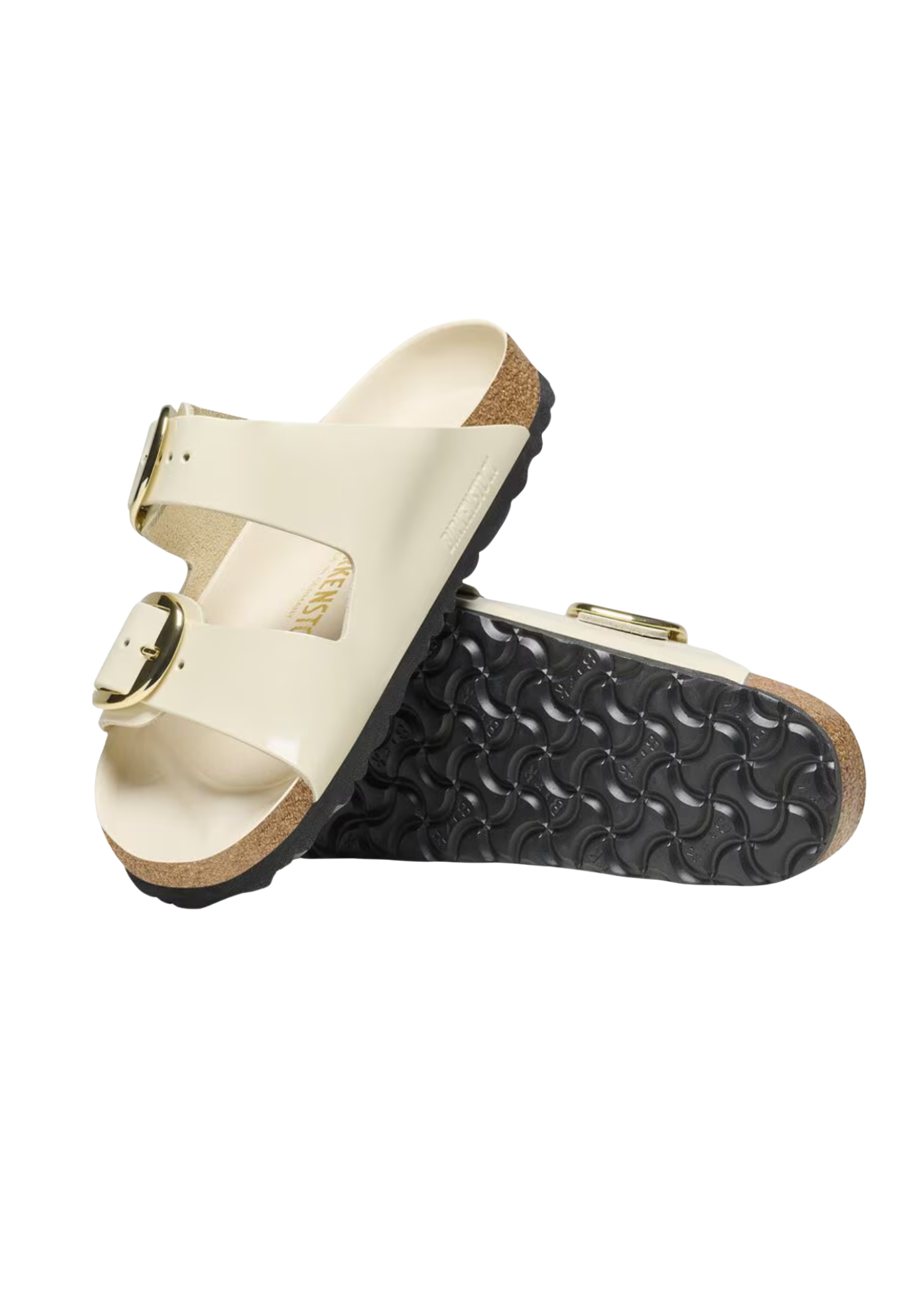 BIRKENSTOCK WOMEN'S ARIZONA PATENT LEATHER BIG BUCKLE SANDAL