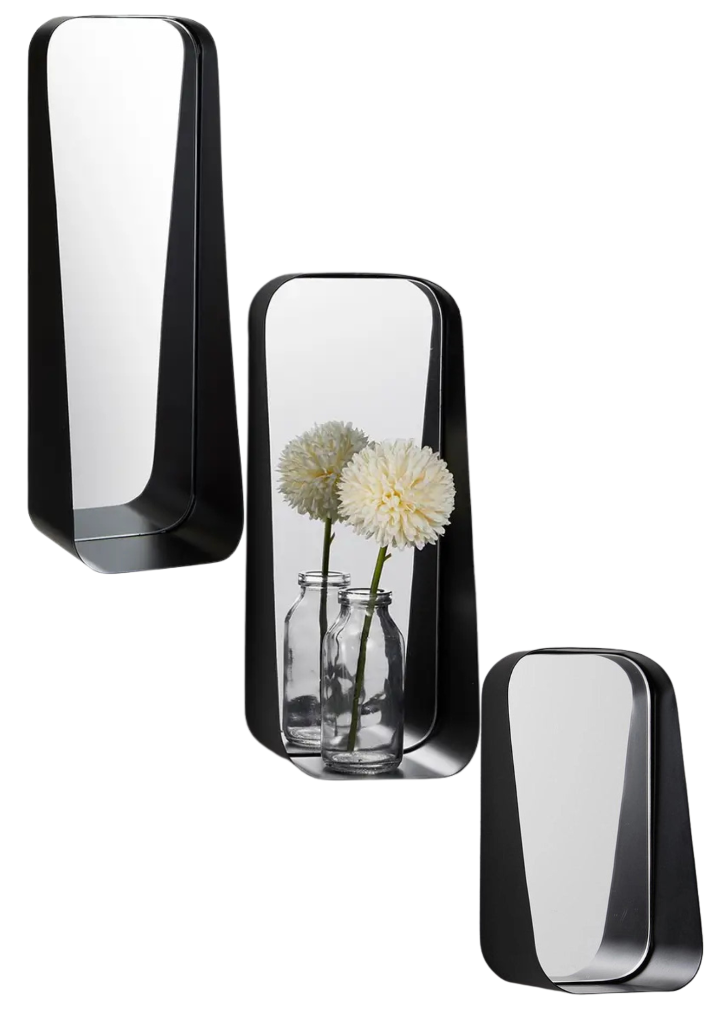 BLACK VERTICAL MIRROR