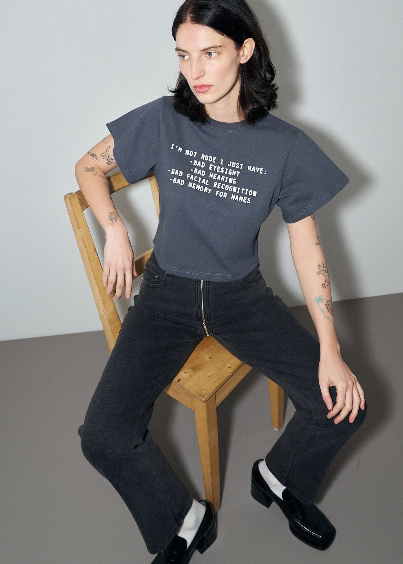 F.B.C. EASY ACCESS ZIPPER JEANS