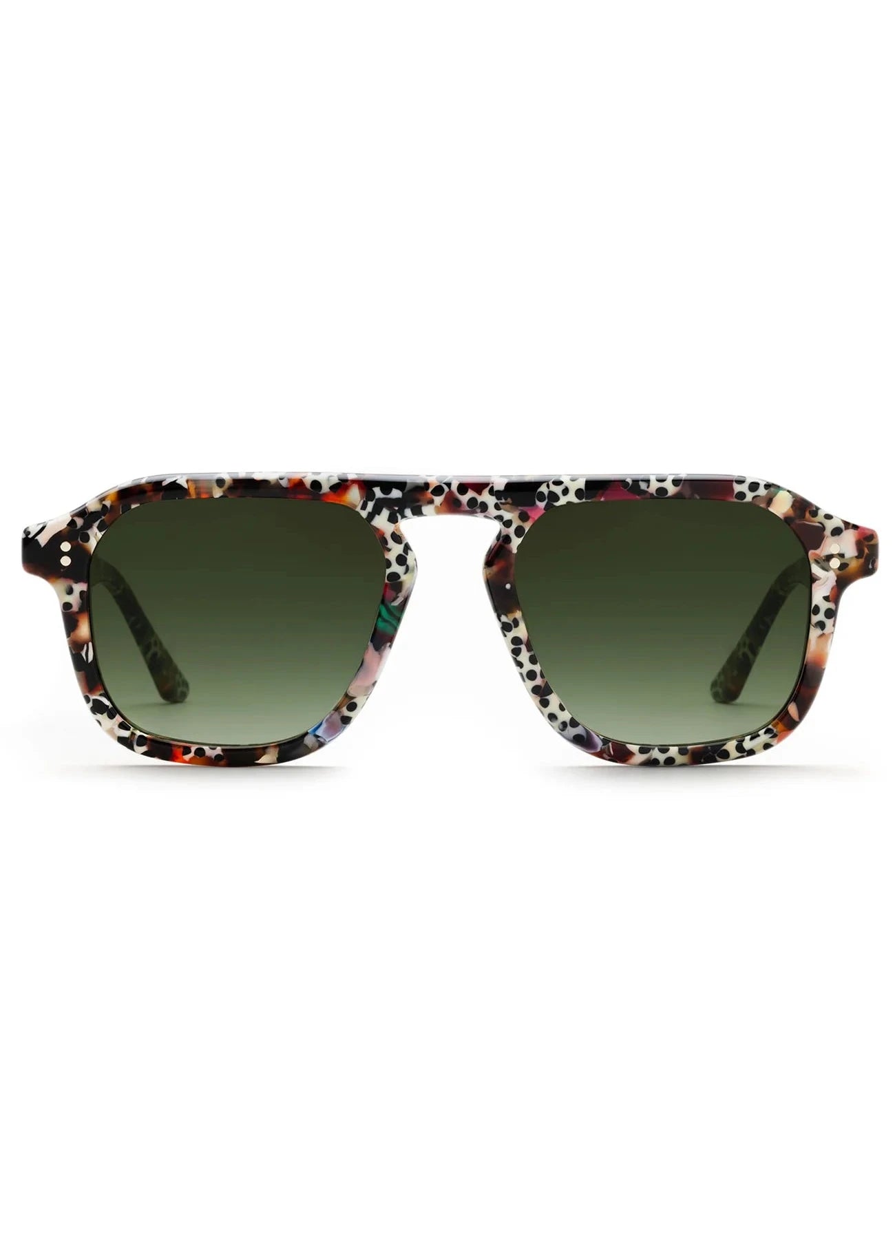 KREWE ZANDER POPPY NOIR SUNGLASSES