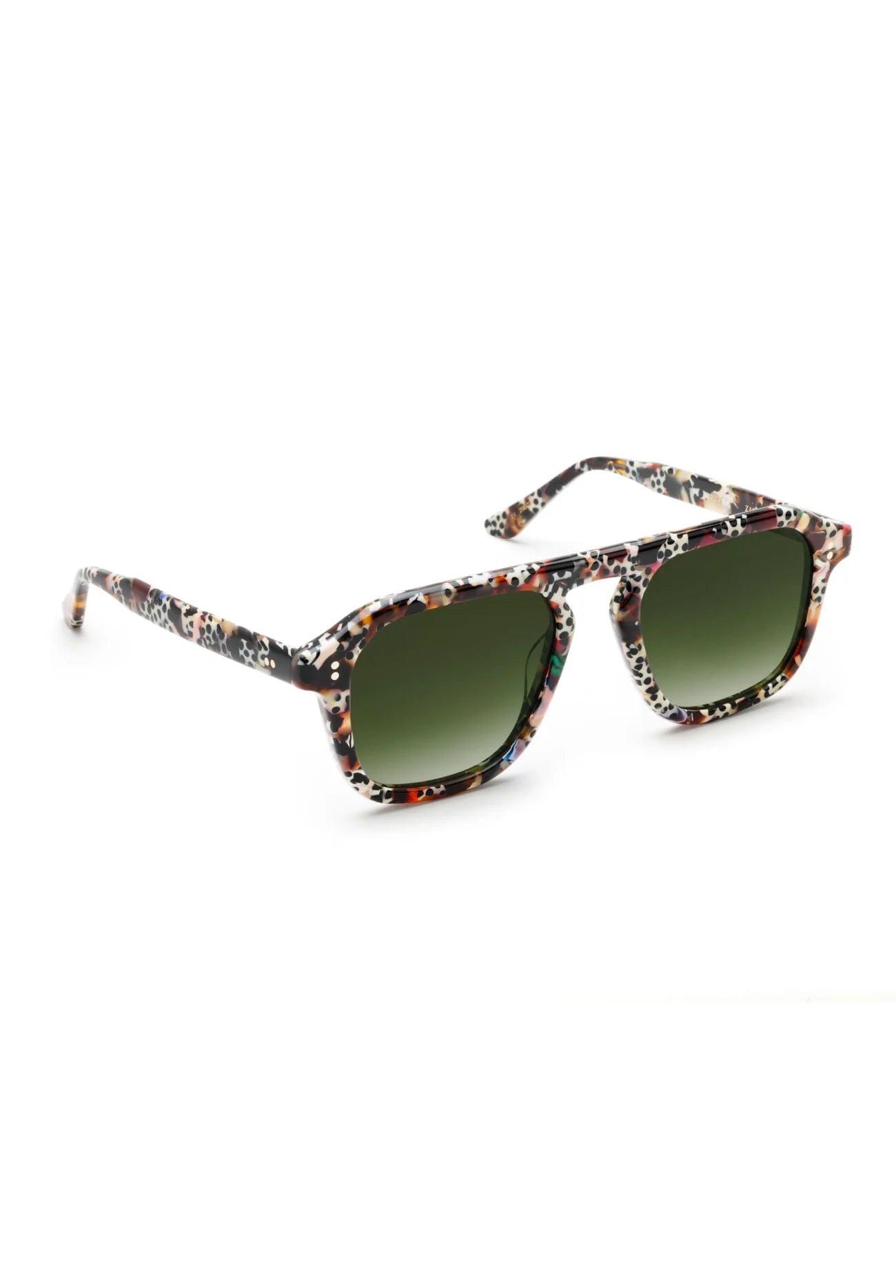 KREWE ZANDER POPPY NOIR SUNGLASSES