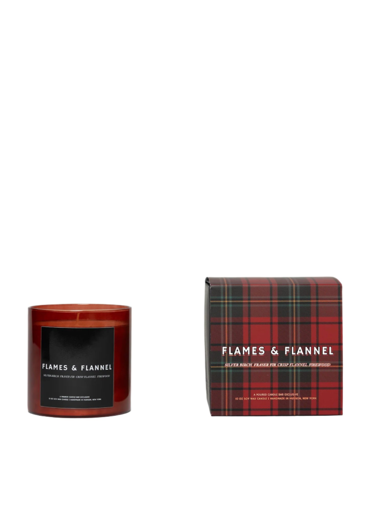 FLAMES & FLANNEL CANDLE