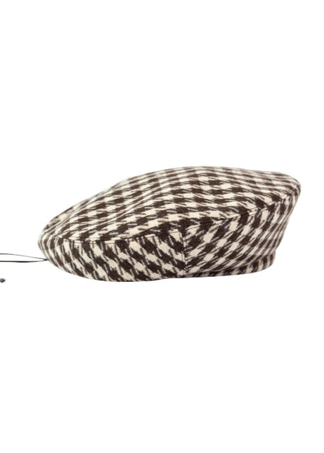 HOUNDSTOOTH BERET