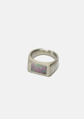 MEN'S MOTHER OF PEARL INLAY RING