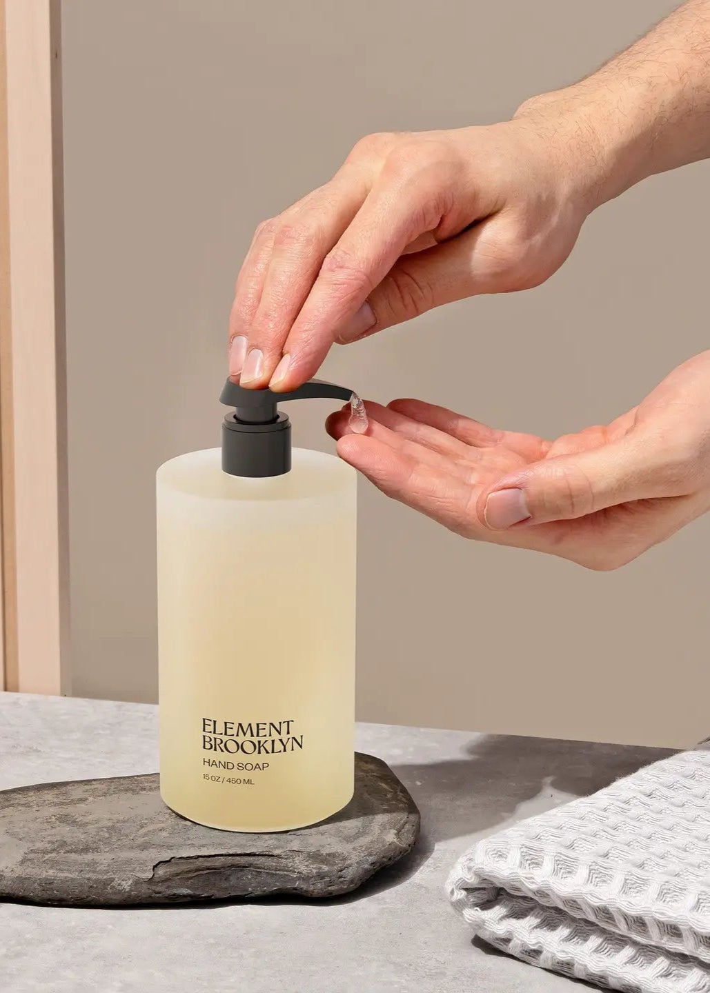 REUSABLE HAND SOAP DISPENSER