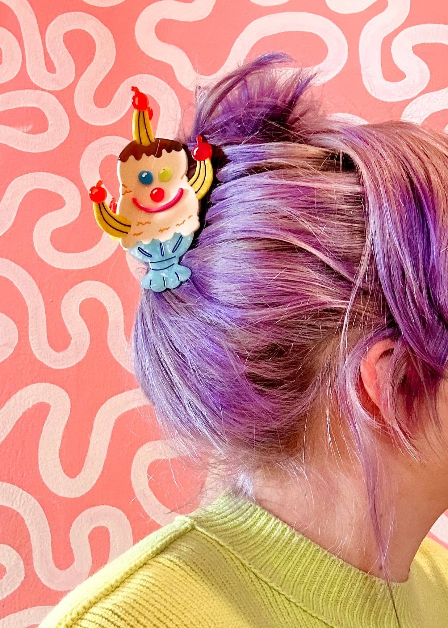 ICE CREAM SUNDAE HAIR CLAW