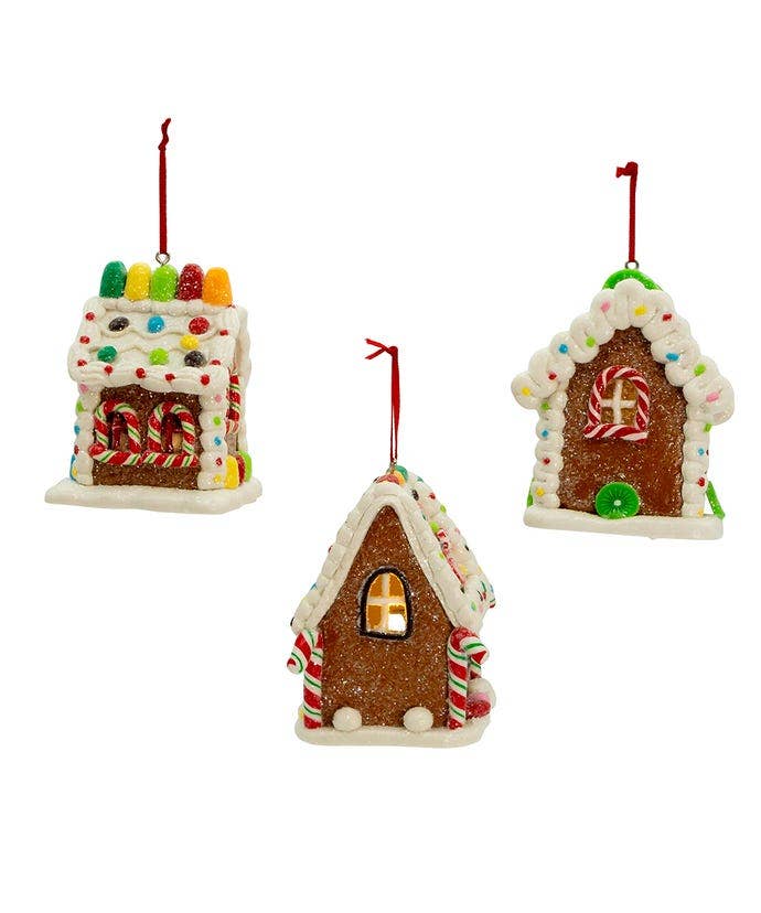 GINGERBREAD HOUSE ORNAMENT