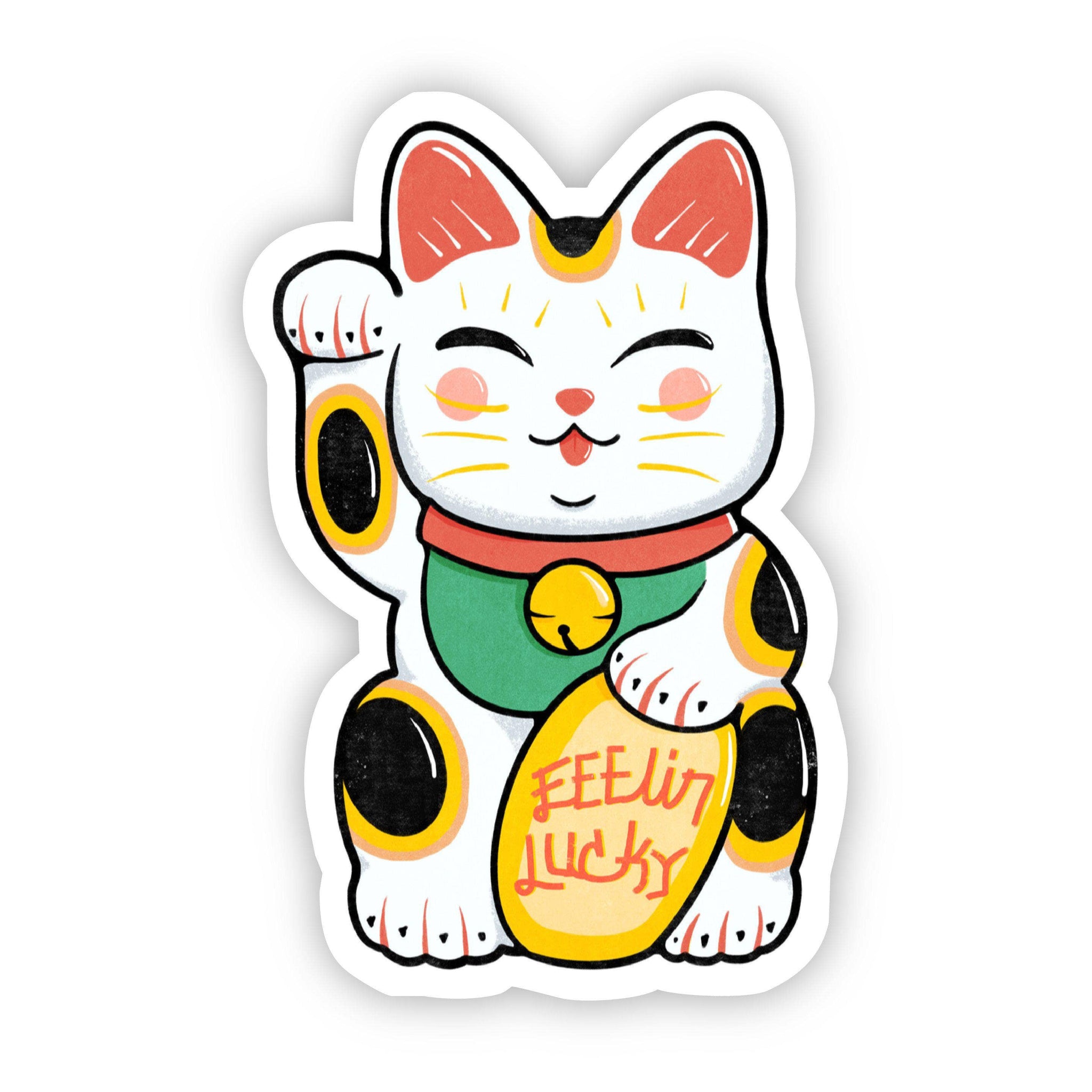 LUCKY CAT STICKER