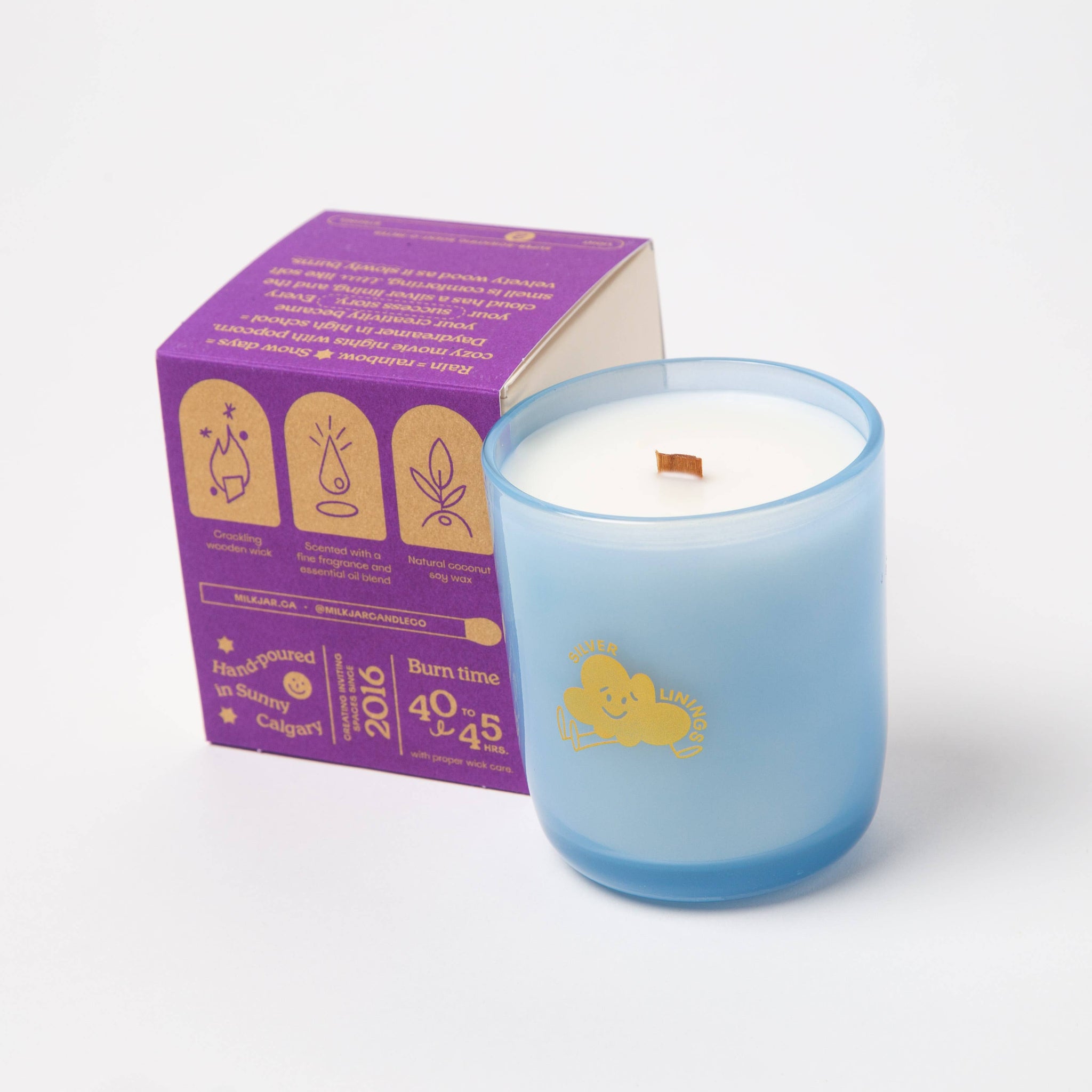 MILKJAR SILVER LININGS CANDLE