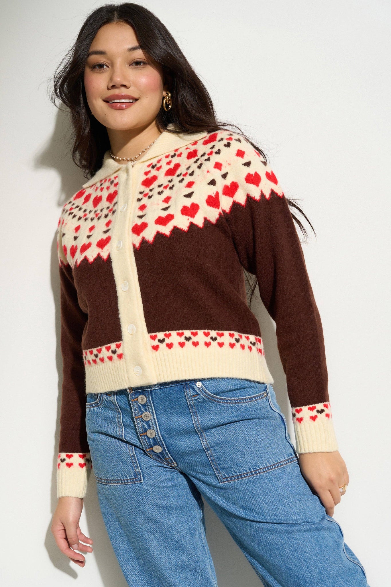 JULEE FAIRISLE CARDIGAN