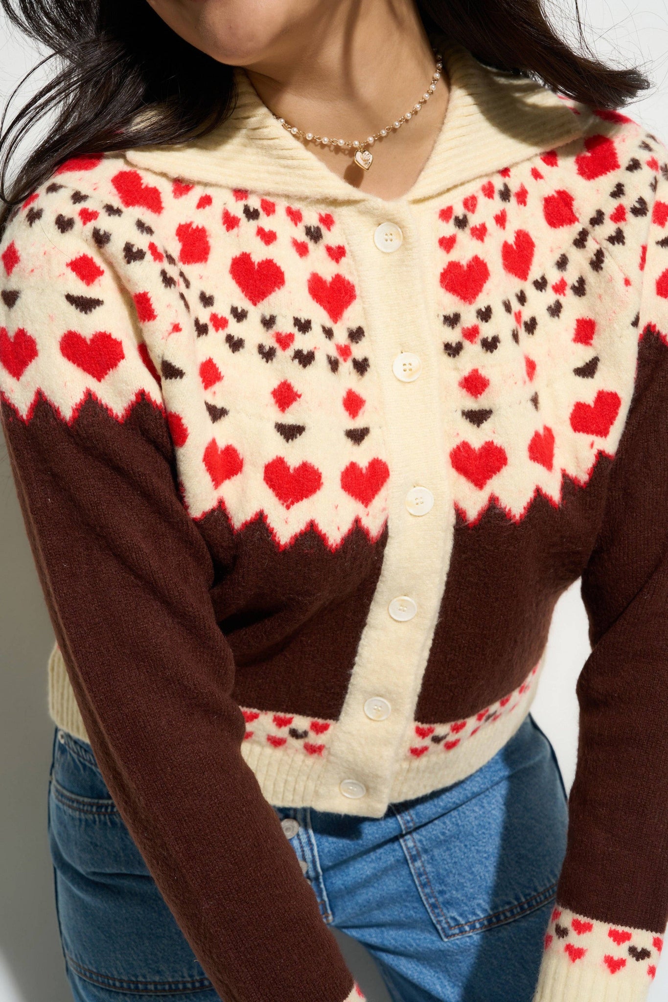 JULEE FAIRISLE CARDIGAN