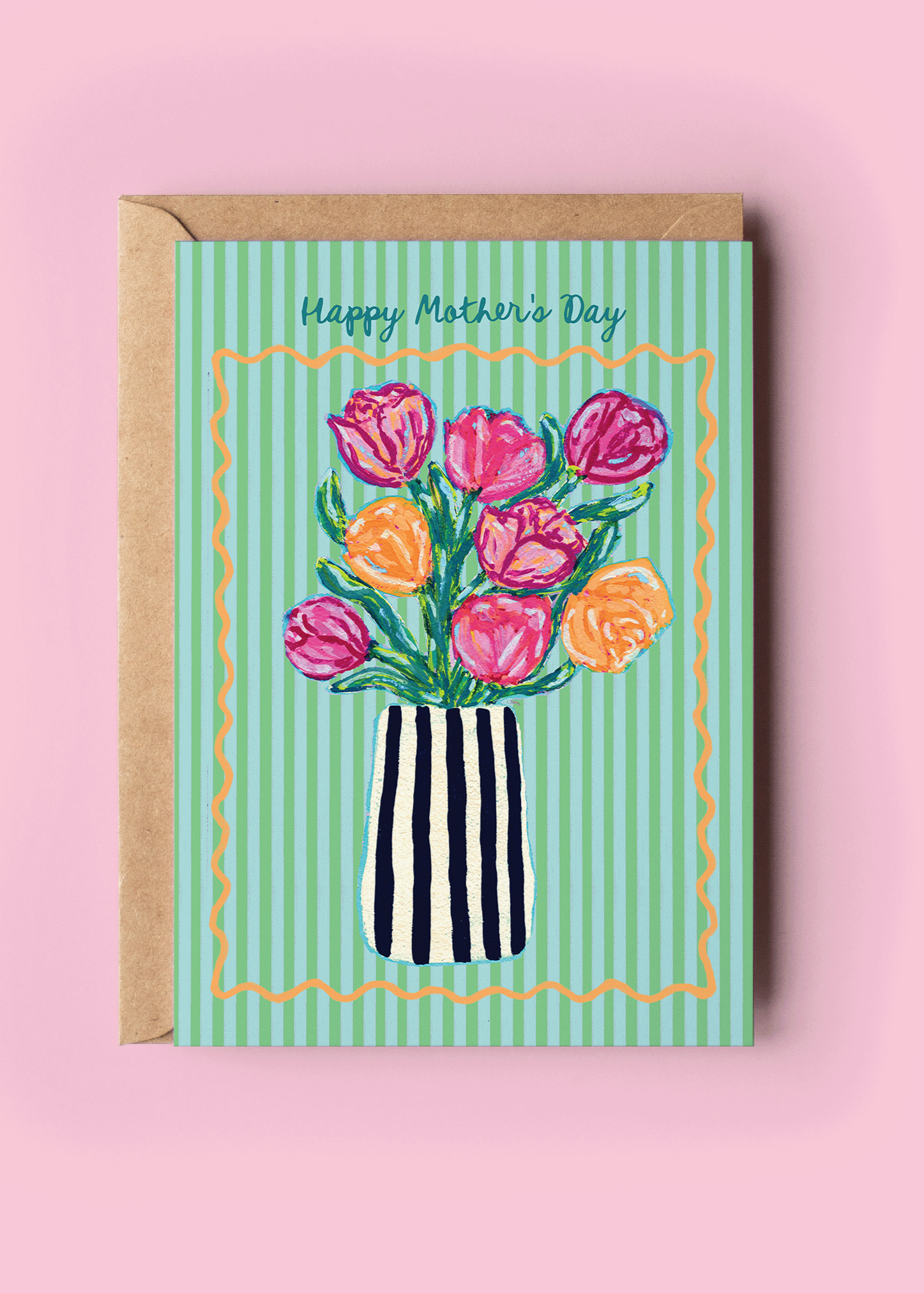 TULIPS MOTHER'S DAY CARD