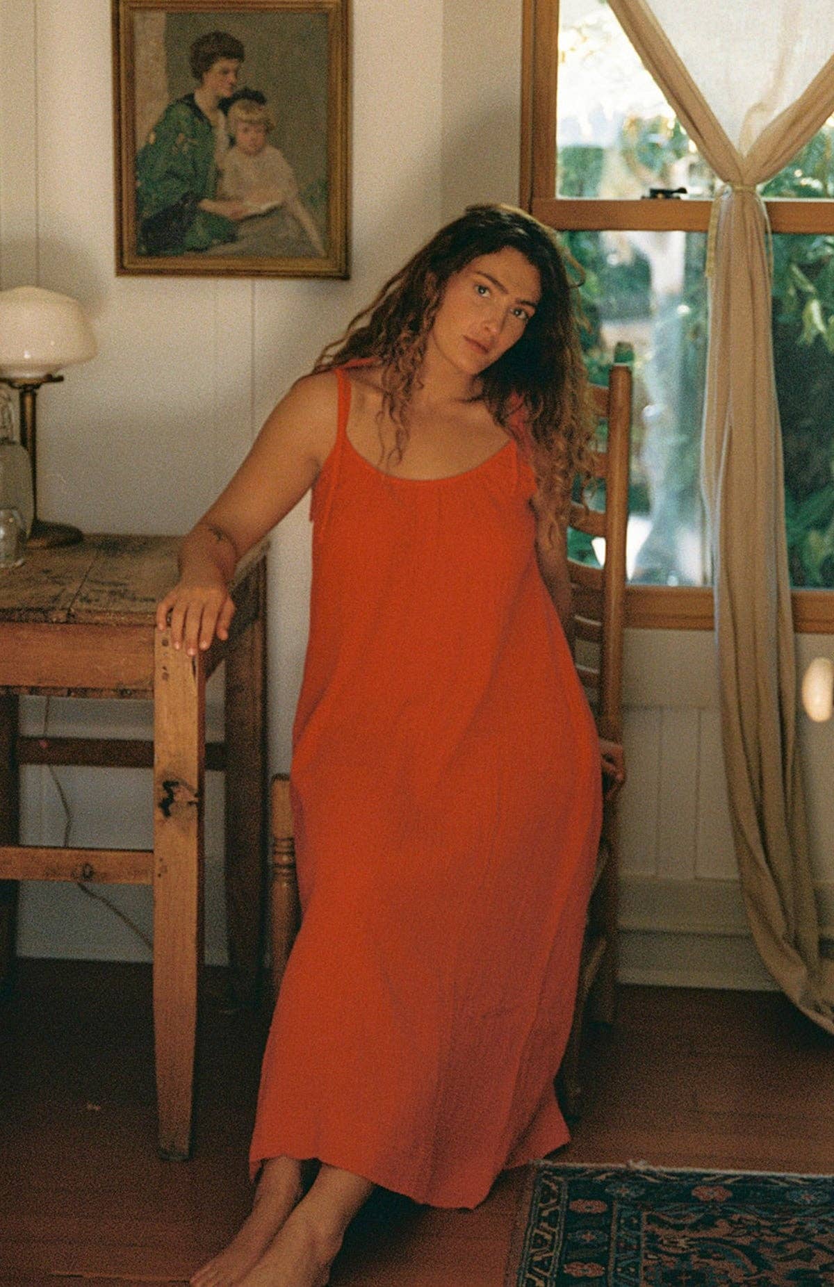 MARGHERITA SUMMER GAUZE DRESS