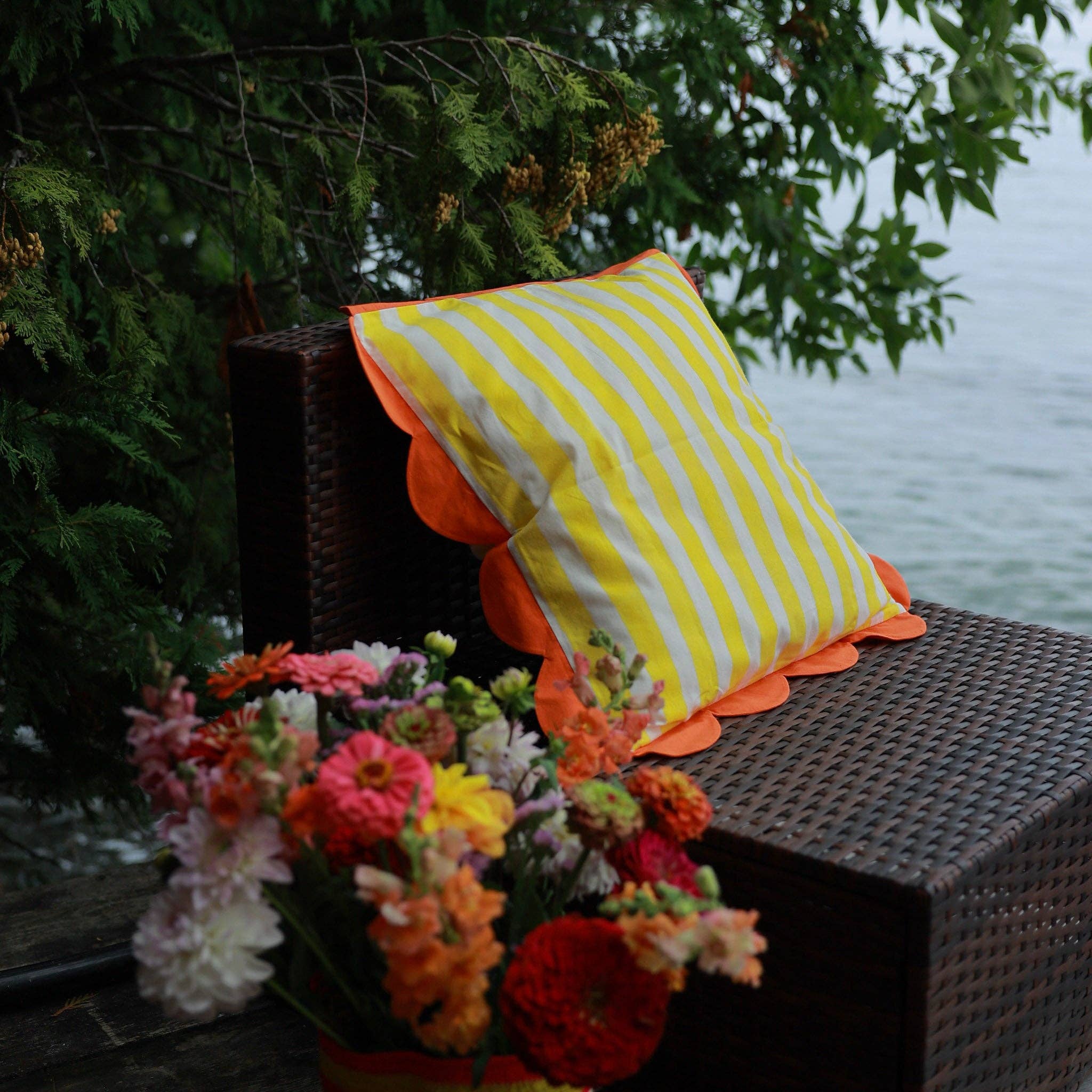 CABANA STRIPED PILLOW