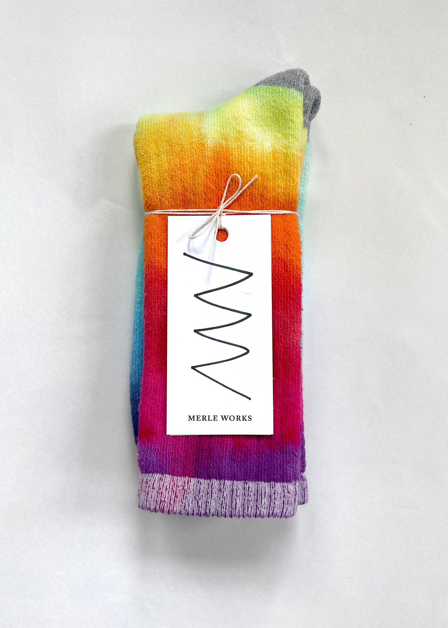 RAINBOW HAND-DYED XL SOCK