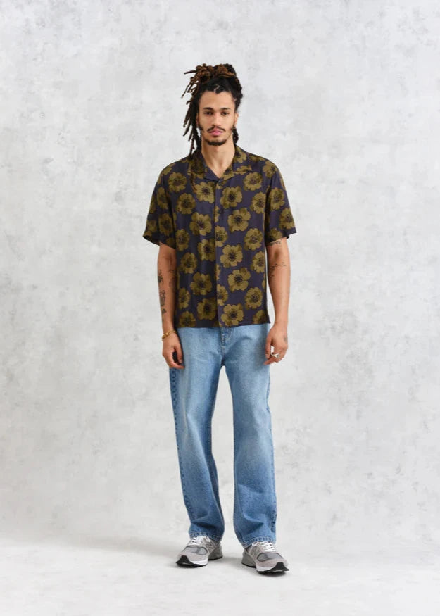 WAX LONDON DIDCOT S/S BUTTONDOWN