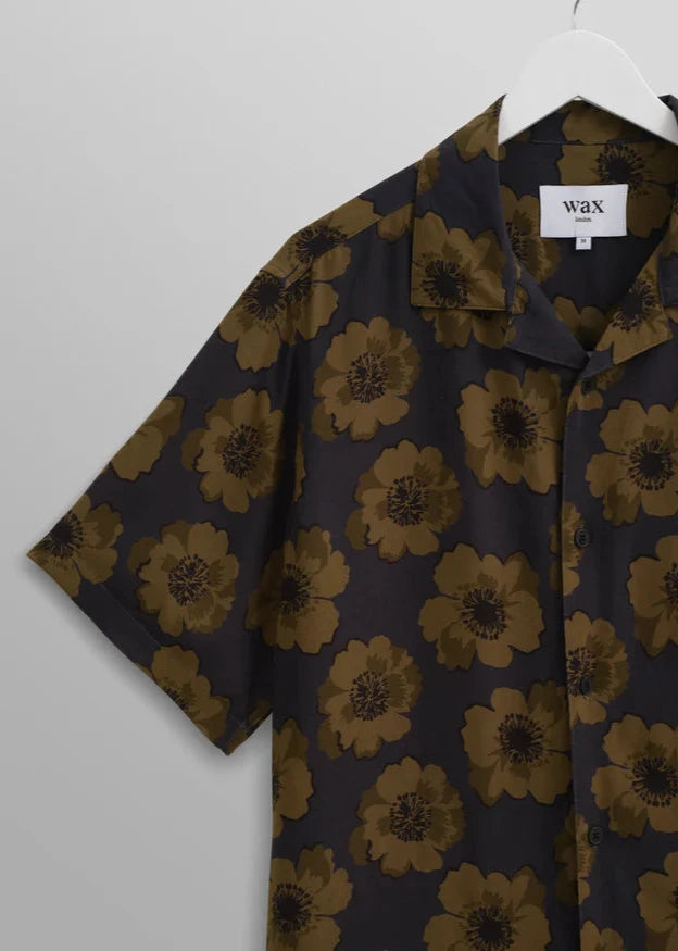 WAX LONDON DIDCOT S/S BUTTONDOWN