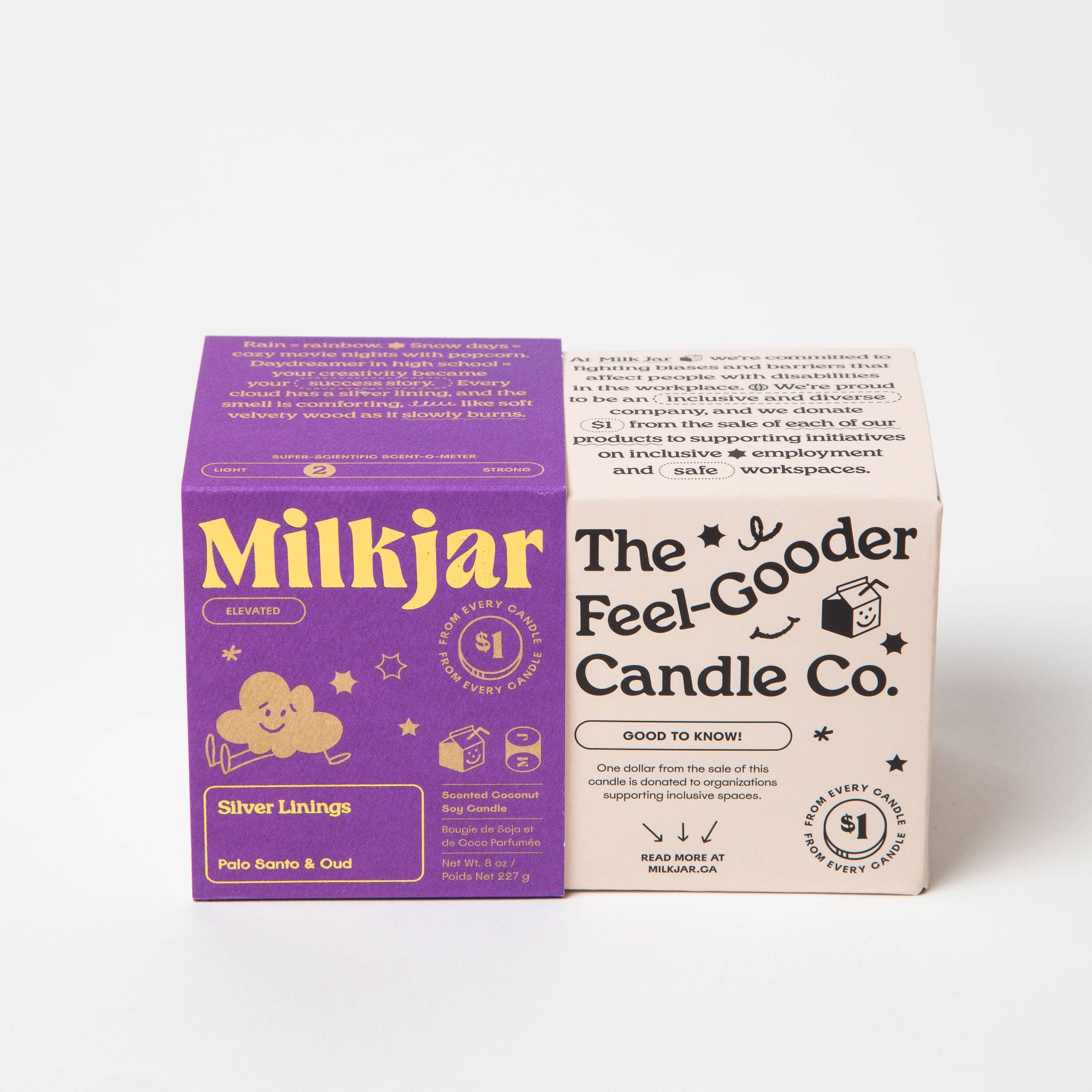 MILKJAR SILVER LININGS CANDLE