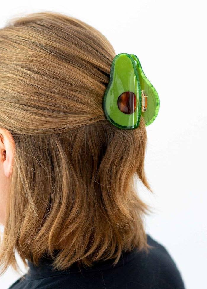 AVOCADO HAIR CLAW