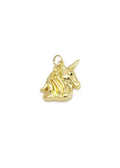 GOLD UNICORN CHARM