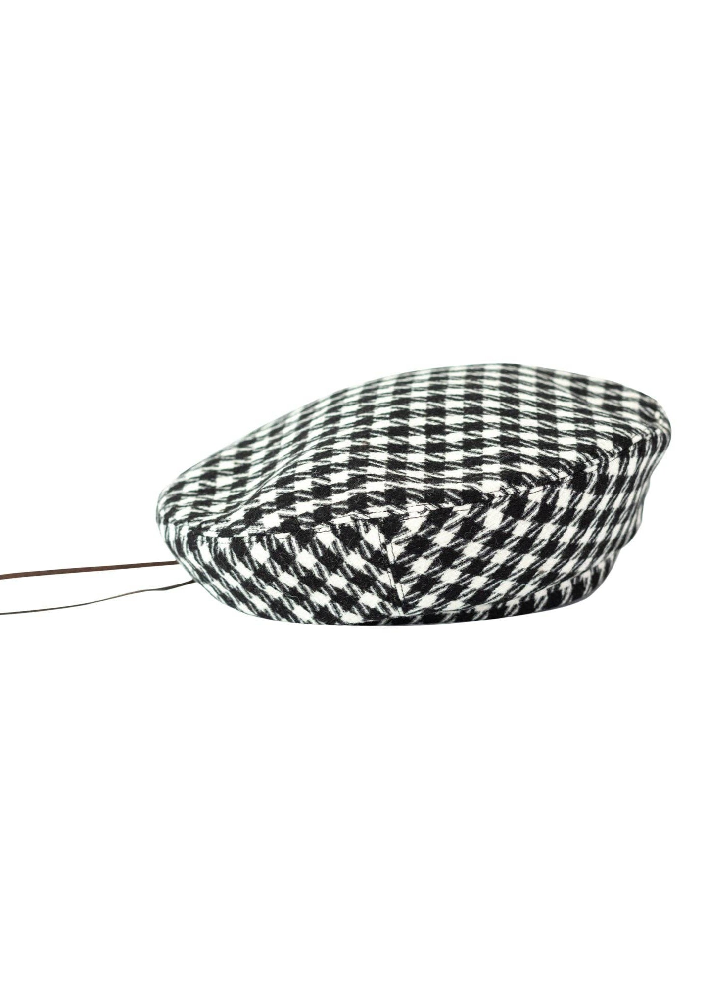 HOUNDSTOOTH BERET