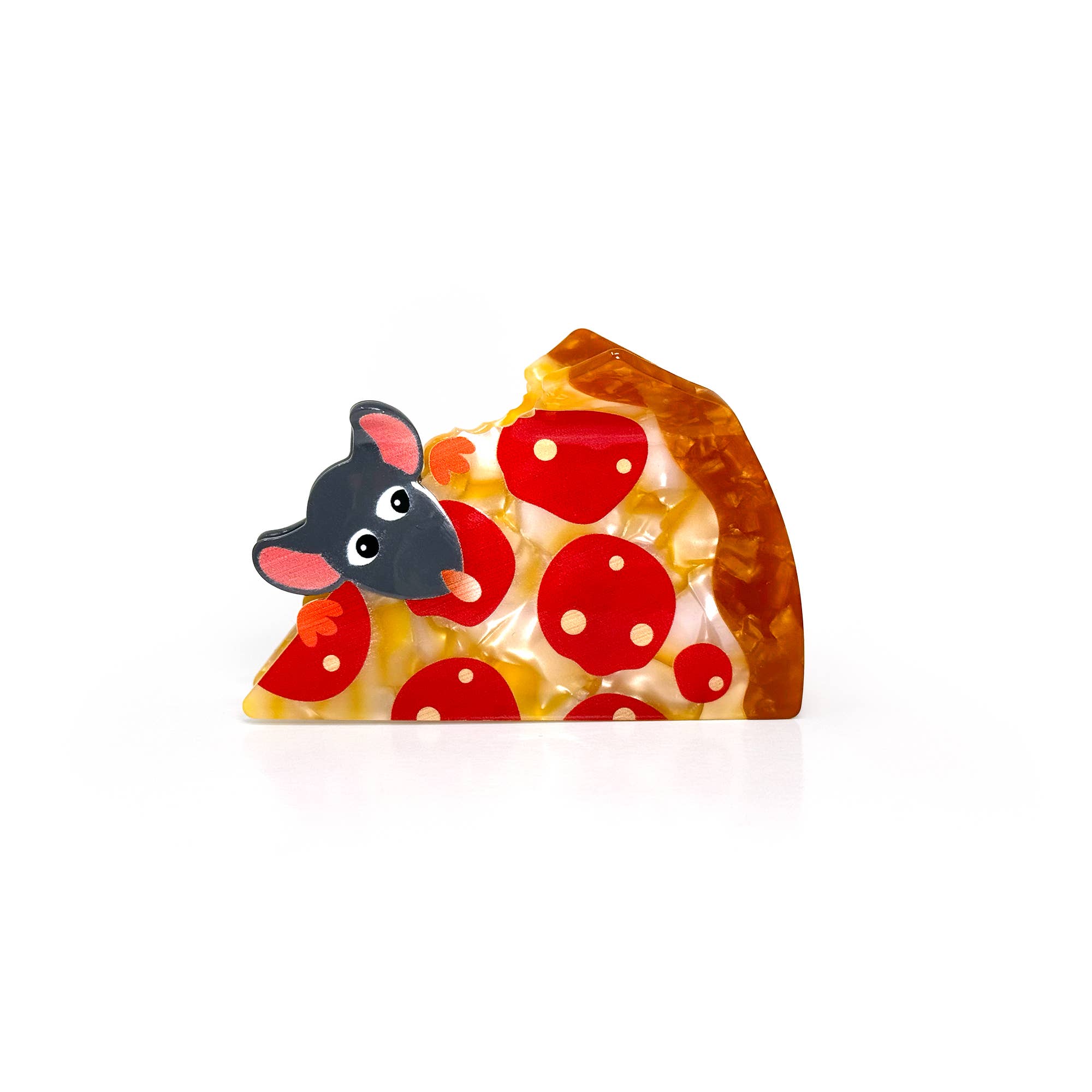 PIZZA RAT HAIR CLAW