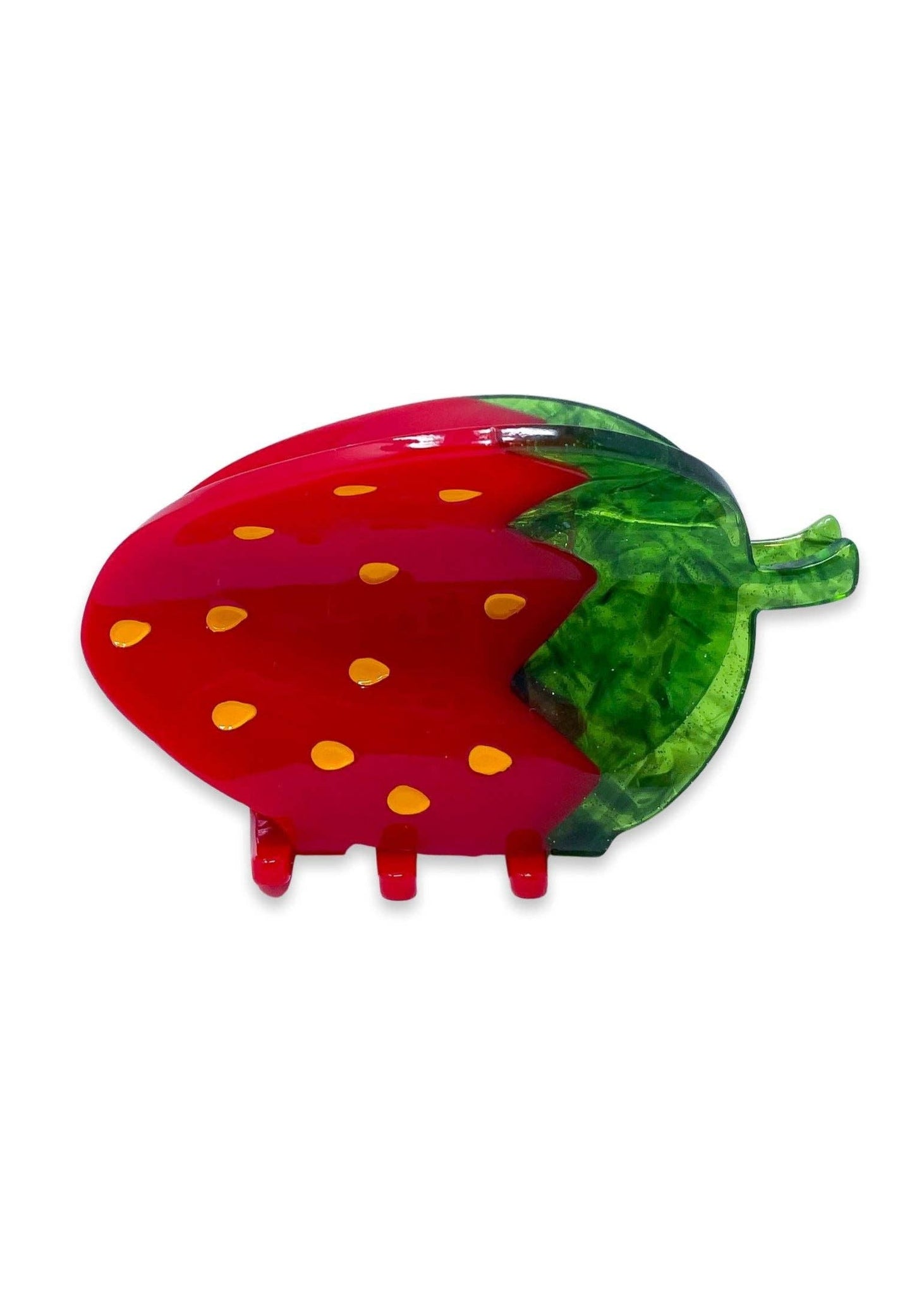 MIDI STRAWBERRY HAIR CLAW