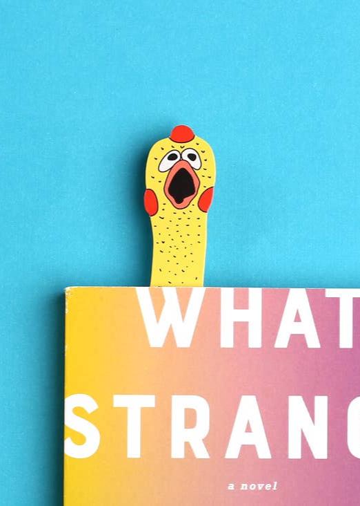 RUBBER CHICKEN BOOKMARK